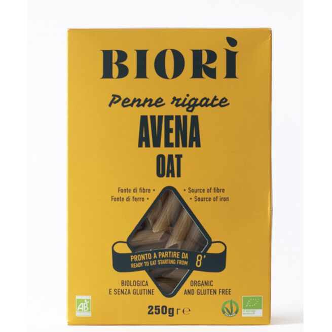 Biori Havreblandning Pasta Penne Ekologisk Glutenfri  250 g